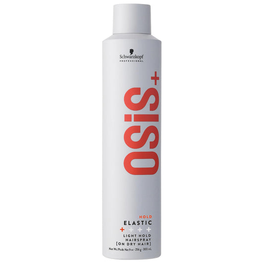 OSiS+ Elastic Hairspray - Light Hold with Heat Protection for All Hair Types