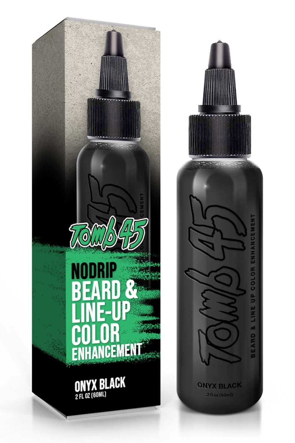 Tomb 45 NODRIP Enhancement Color | Hair Enhancer For Beard & Lineup | Water Resistant Hairline Filler Spray | Barber Beard Liner For Thicker & Fuller Hairstyling | Men's Grooming Products