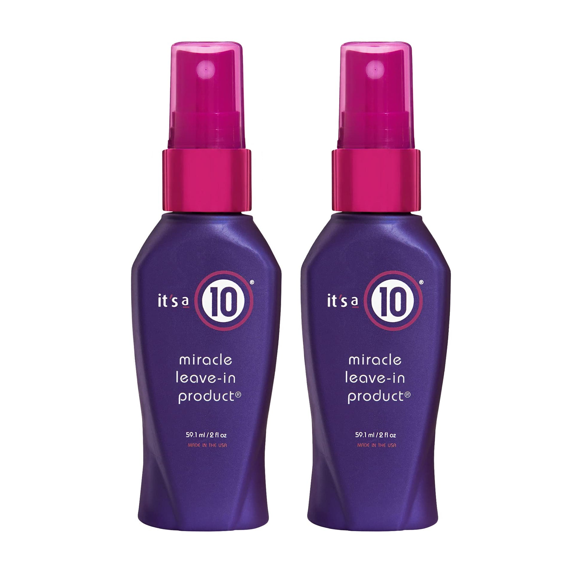 IT'S A 10 Haircare Miracle Leave-In Product, 2 fl. oz. (Pack of 2)