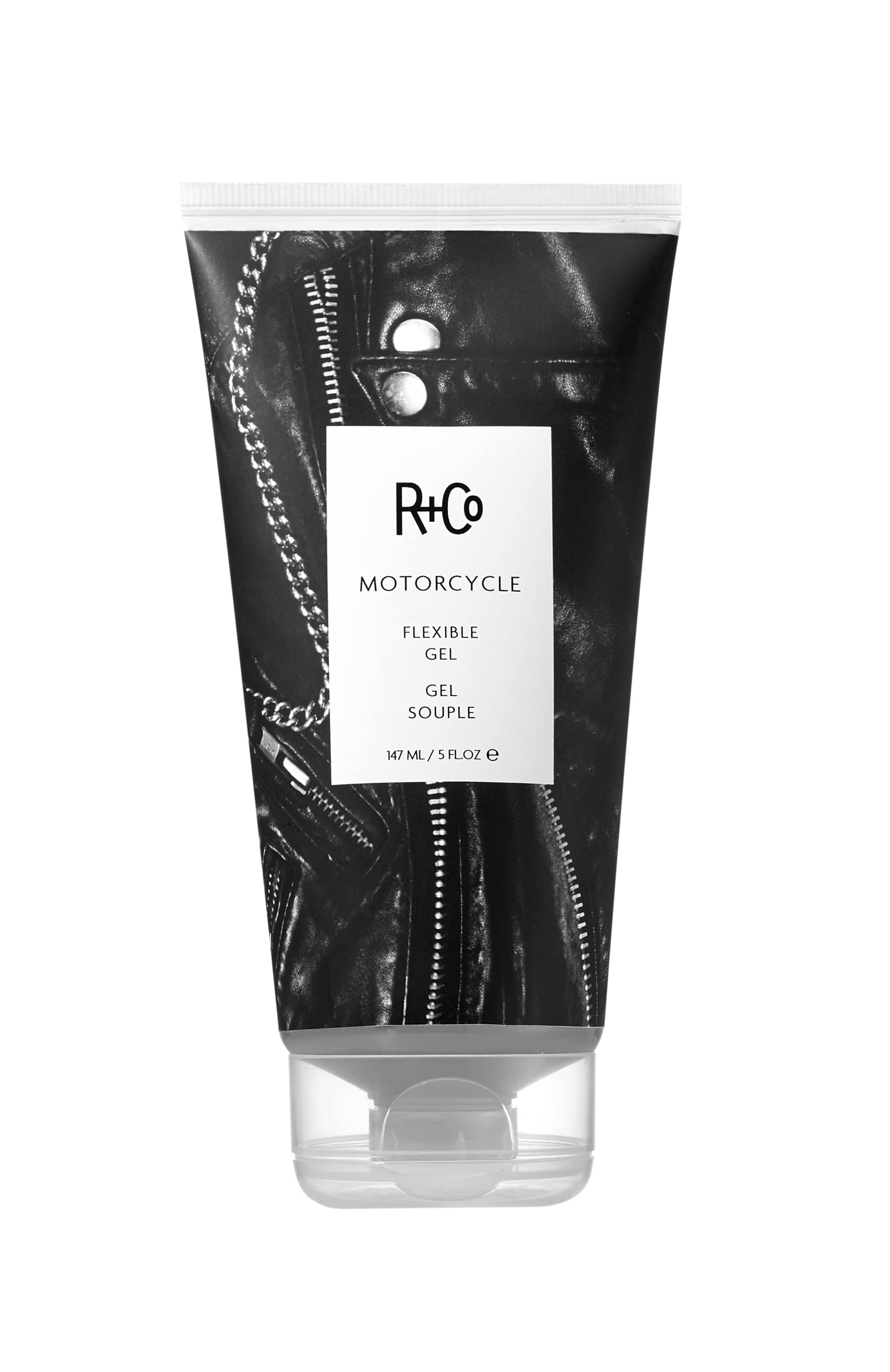 R+Co Motorcycle Flexible Gel | Support of a Gel with Flexibility and Shine of a Wax | Vegan & Cruelty-Free | 5.0 oz
