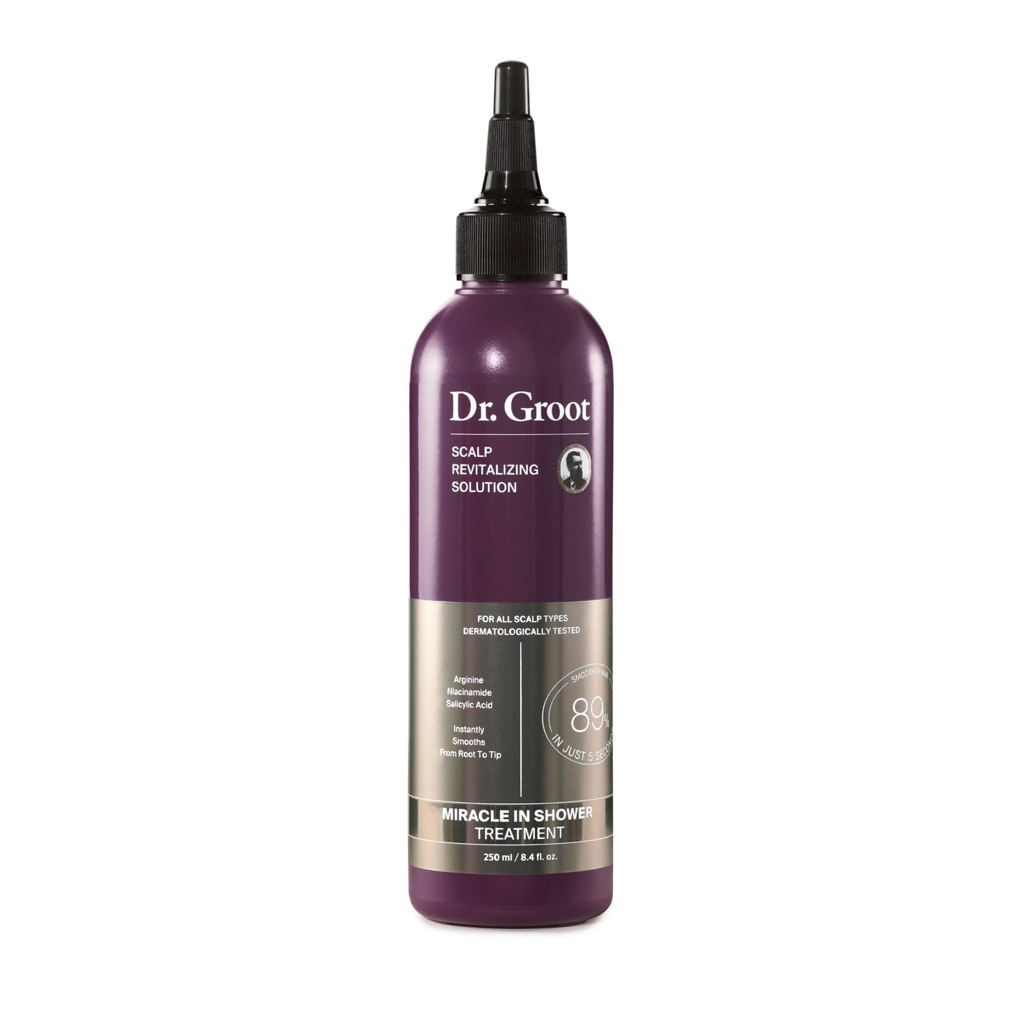 Dr. GROOT Miracle in Shower Treatment for Hair Loss, Korean Hair Care, 5 Seconds to Smooth Hair, Rosemary Oil for Healthier-Looking Hair, Hair Rinse, Moisturizing Treatment,Scalp Revitalizing Solution