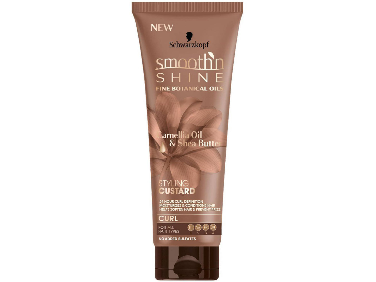 Smooth 'n Shine Curl Styling Custard, 8.5 Oz