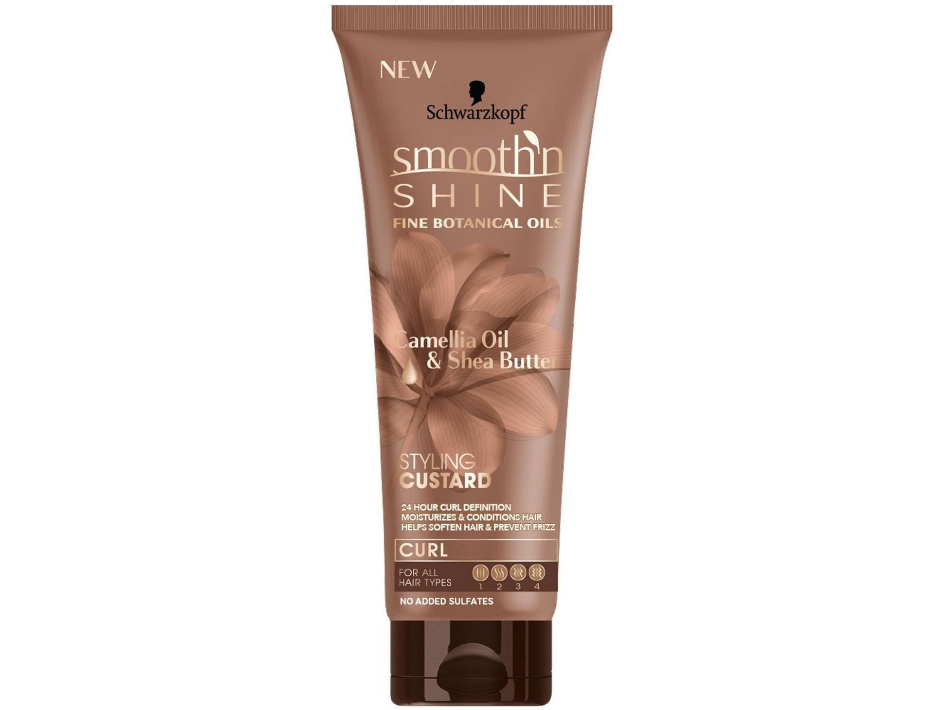 Smooth 'n Shine Curl Styling Custard, 8.5 Oz