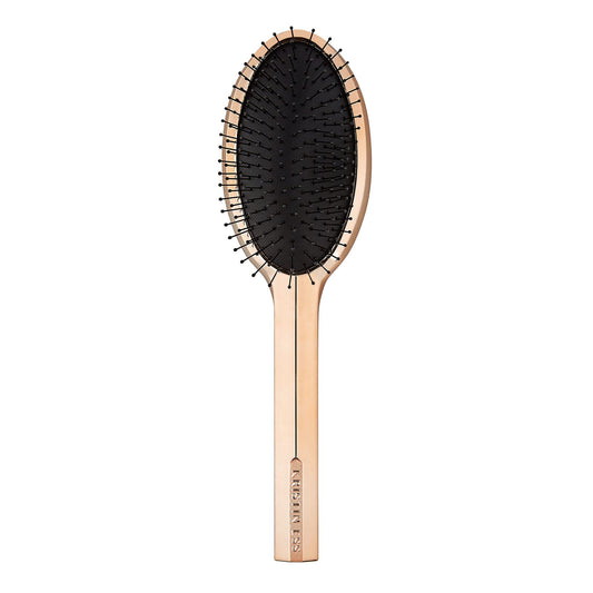 Kristin Ess Style Assist Medium Detangling Hair Brush For Thick, Thin, Straight, Curly, Wavy + All Hair Types - Detangling + Shine Boosting Salon Brush