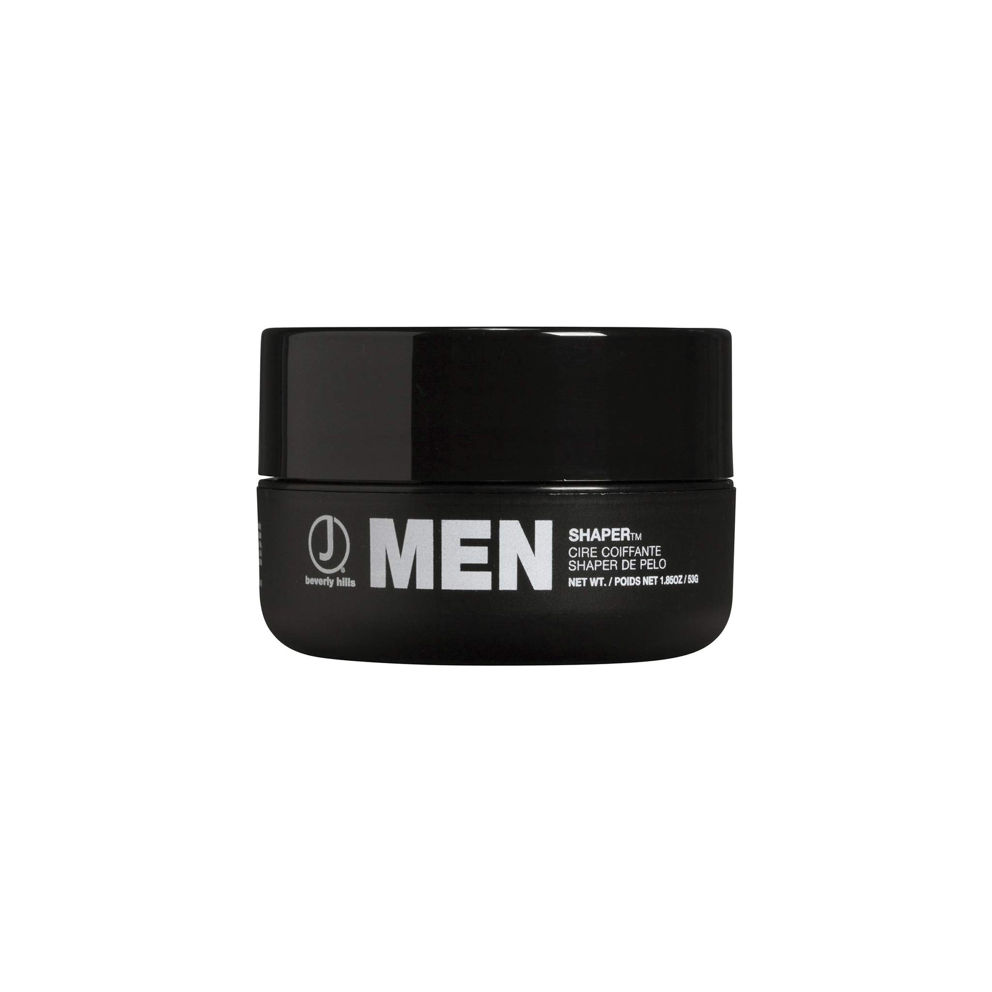 J Beverly Hills Men's Shaper Strong Hold Cream with Coconut Oil for Deep Conditioning, 1.85 Oz