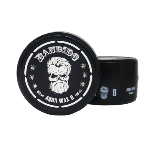 Aqua Wax 8 | 2-Pack | Extra-Strong Hold | Men's Hair Wax, Long Lasting Hold, Easy to Manage | 150ml / 5.07oz