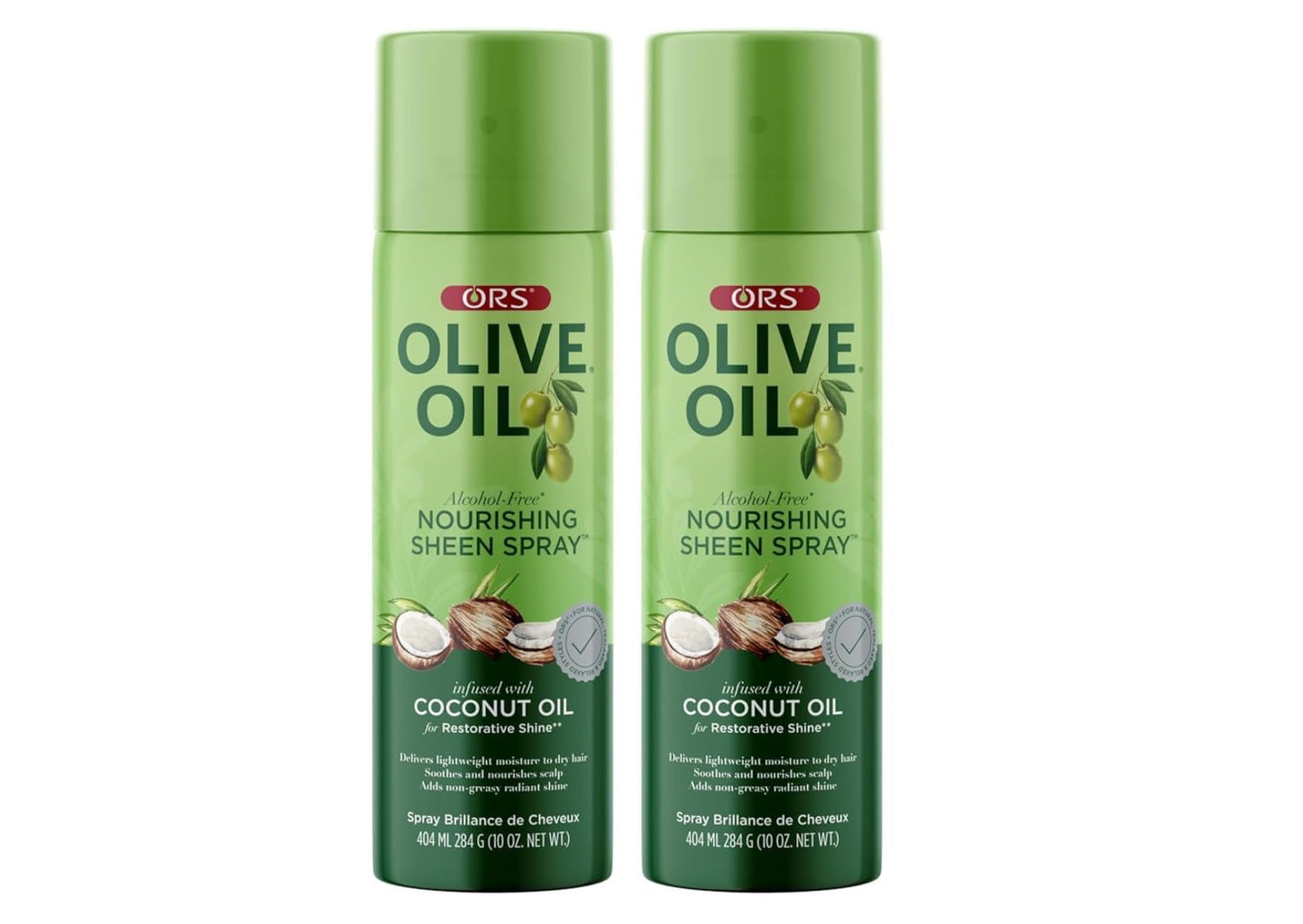 ORS Olive Oil Nourishing Sheen Spray infused with Coconut Oil 10 ounces