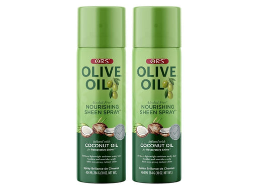 ORS Olive Oil Nourishing Sheen Spray infused with Coconut Oil 10 ounces