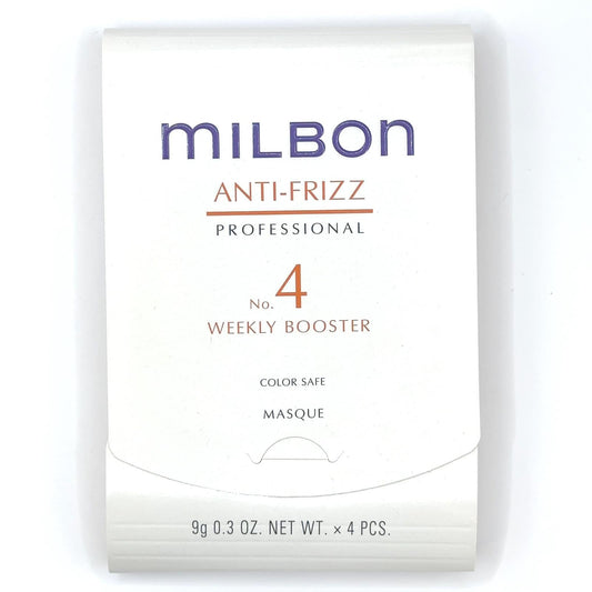 No.4 Weekly Booster Anti-frizz Treatment 4 Count, 0.3oz Each