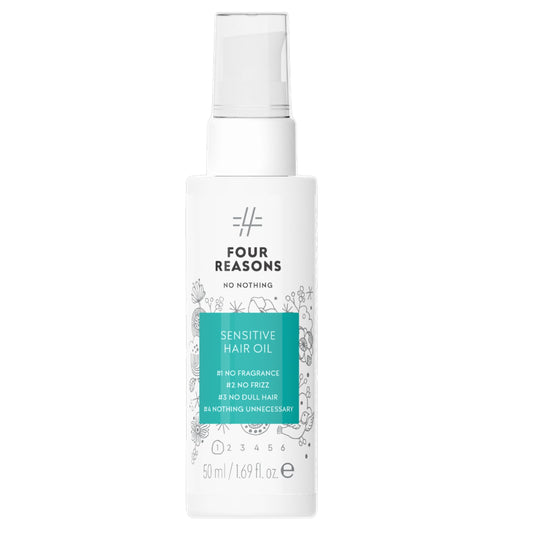No nothing Hair Oil — Weightless Vegan Hair Serum for curly, frizzy, damaged or dry hair. Smoothing Anti frizz hair care control products. Paraben and sulfate free, fragrance-free
