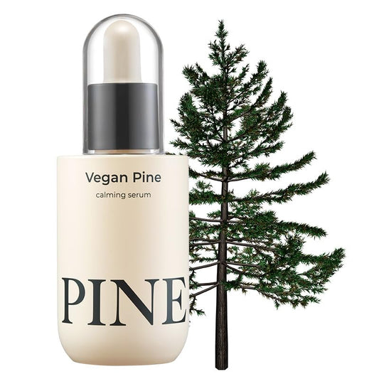CHARMZONE Vegan Pine Calming Serum – Korean Skincare for Sensitive Skin | Hydrating & Soothing Face Serum with Jeju Pine Leaf Extract for Redness & Irritation Relief (1.52 fl oz / 45 ml)