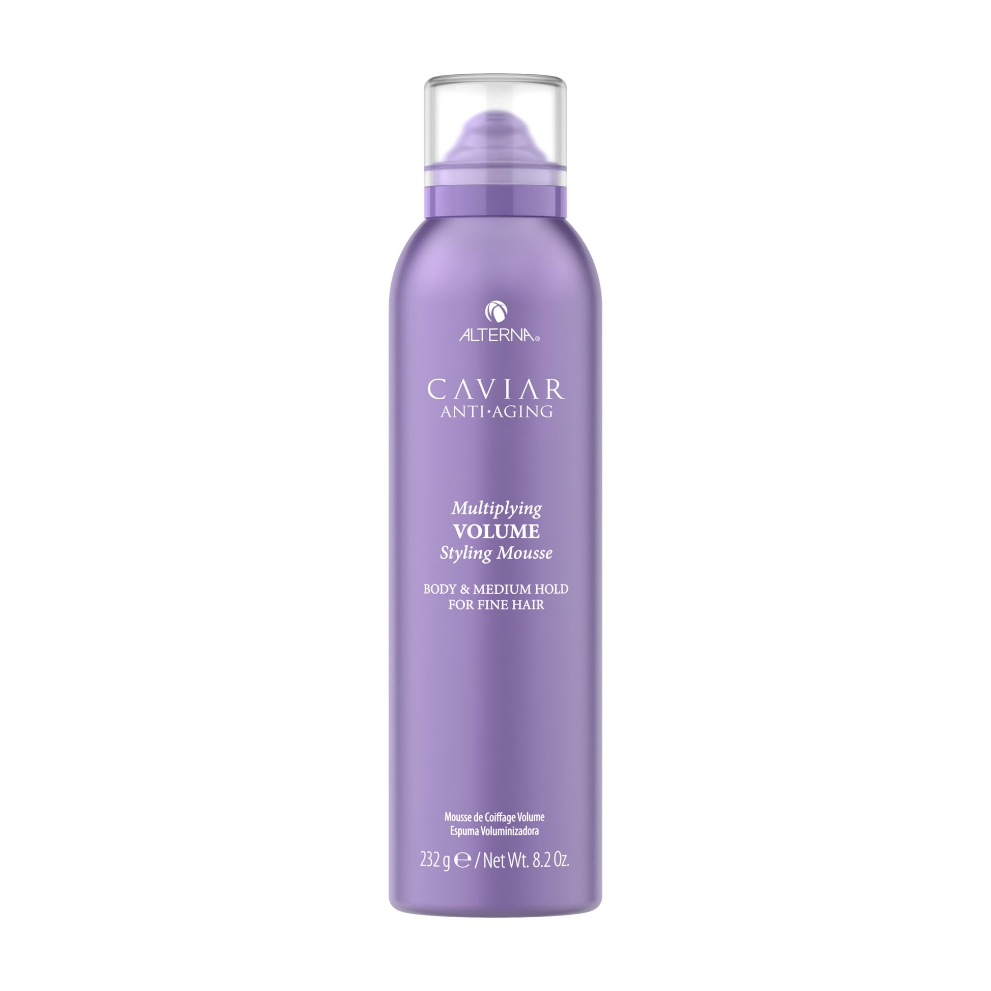 ALTERNA Haircare CAVIAR Anti-Aging Multiplying Volume Styling Mousse, 8.2 Fl Oz | For Fine, Thin Hair | Medium Hold | Create Instant Volume and Thickness | Sulfate Free
