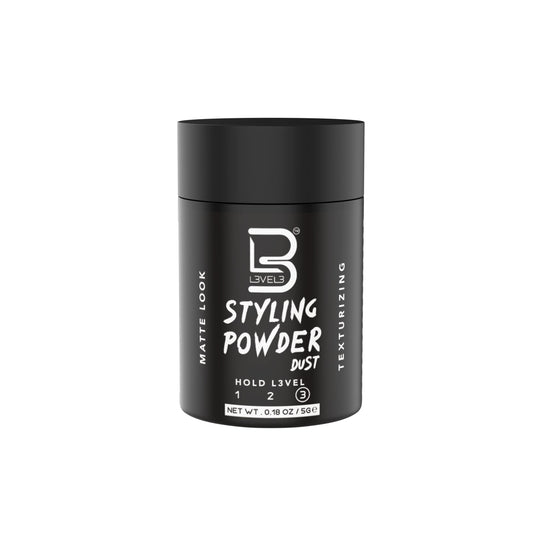 L3 Level 3 Travel Styling Powder - Natural Look Men's Hair Powder Sample - 0.18 oz