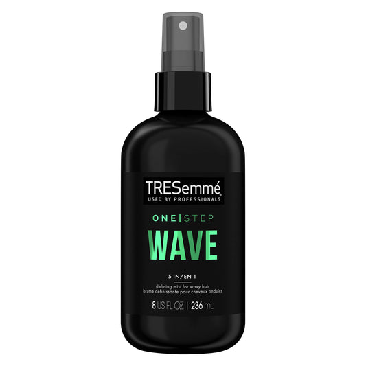 TRESEMME One Step 5-in-1 Leave-In Hair Styling Mist for Wavy Hair Wave Defining Mist Hair Care Product to Enhance Natural Waves 8 oz