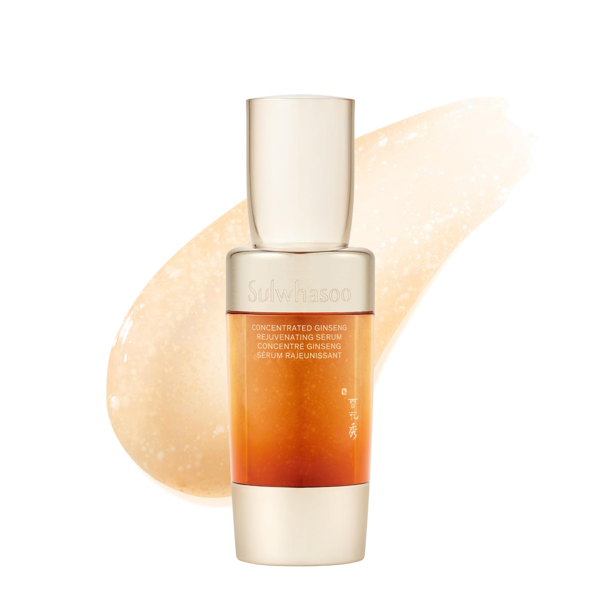 SULWHASOO Concentrated Ginseng Rejuvenating Serum- Ginseng & Peptide Anti-Aging Serum with Niacinamide, Retinol, Vitamin B5 & Hyaluronic Acid for Wrinkles & Hydration