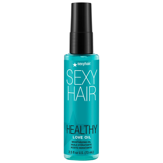 SexyHair Healthy Love Oil Moisturizing Oil | Improves Smoothness and Controls Frizz | Thermal Protection and Adds Shine | All Hair Types
