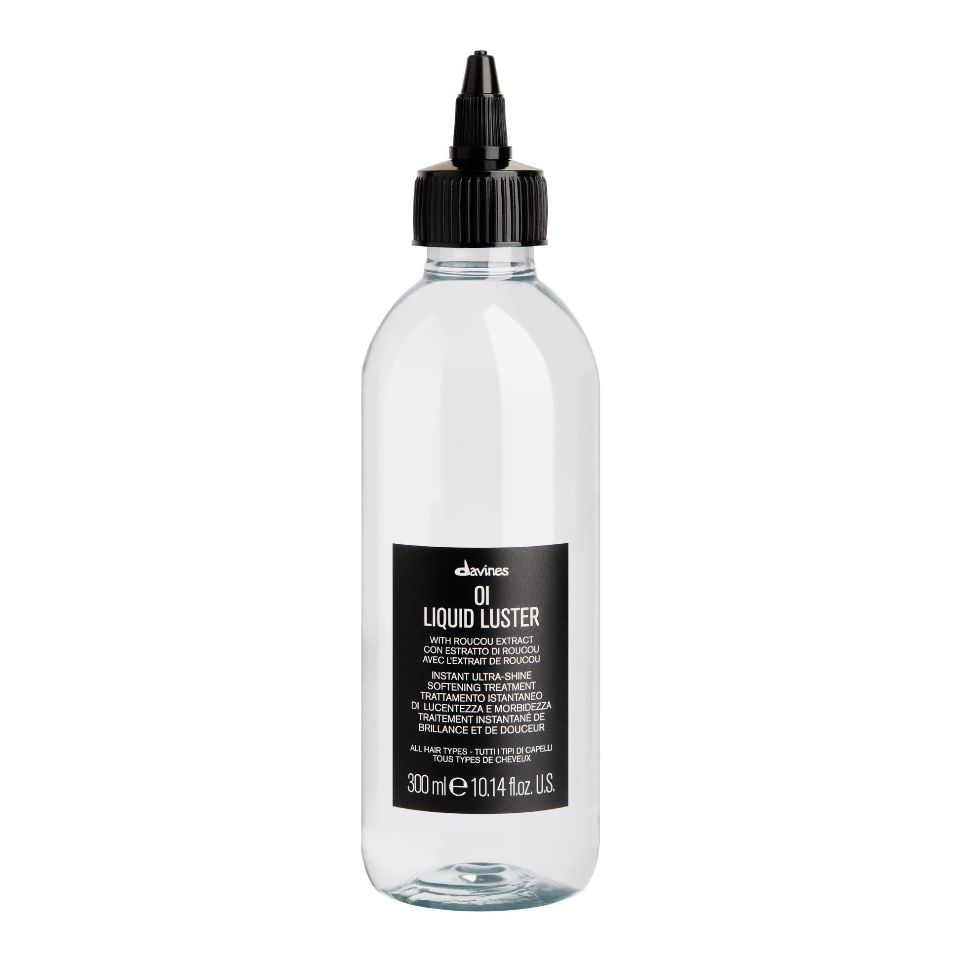DAVINES OI Liquid Luster, Nourishing Rinse-Off Treatment, Add Shine Weightlessly, 10.14 Fl Oz
