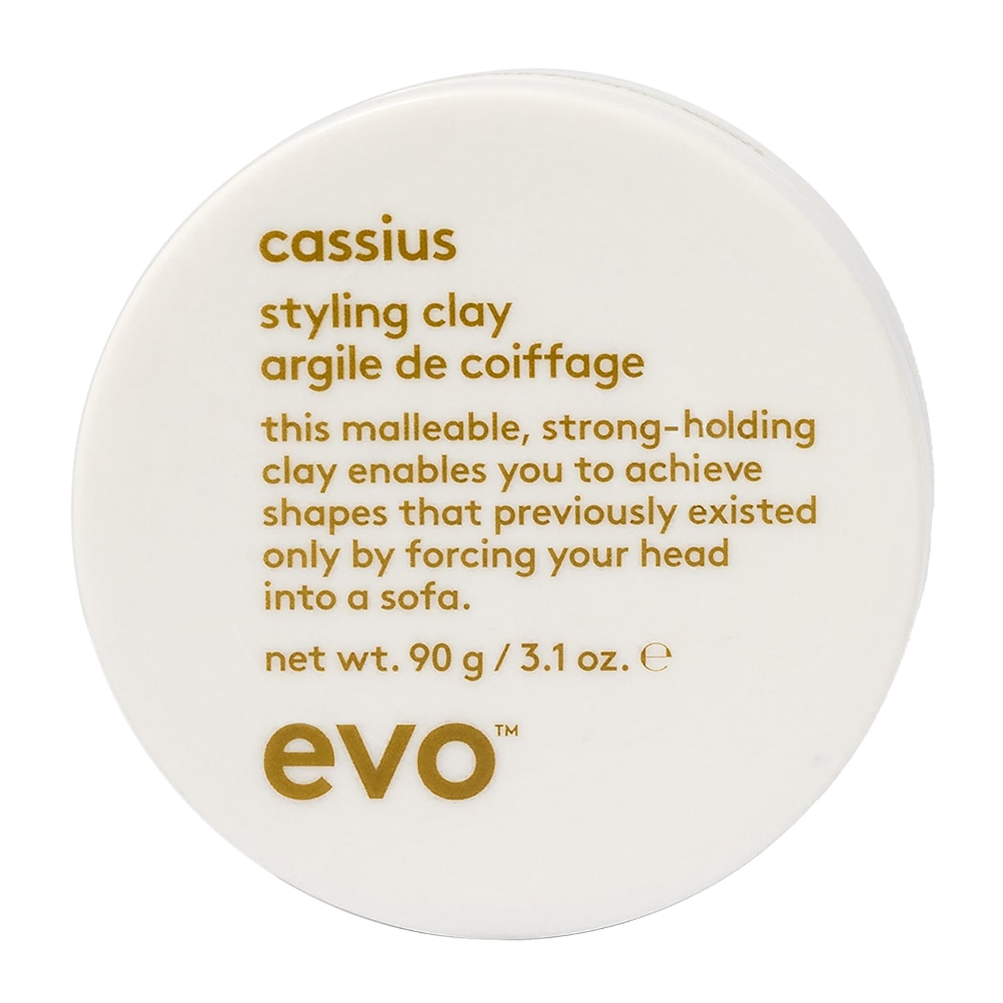 evo Cassius Styling Clay - Adds Texture with Long Lasting Style