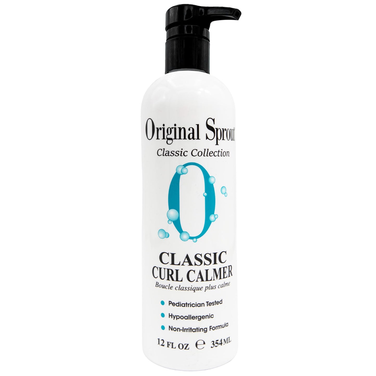 Original Sprout Curl Calmer, Moisturize and Define Curls, Anti-Frizz Styling Cream for All Hair Types, 12 oz. Bottle - Curly Hair Products - Curly Cream