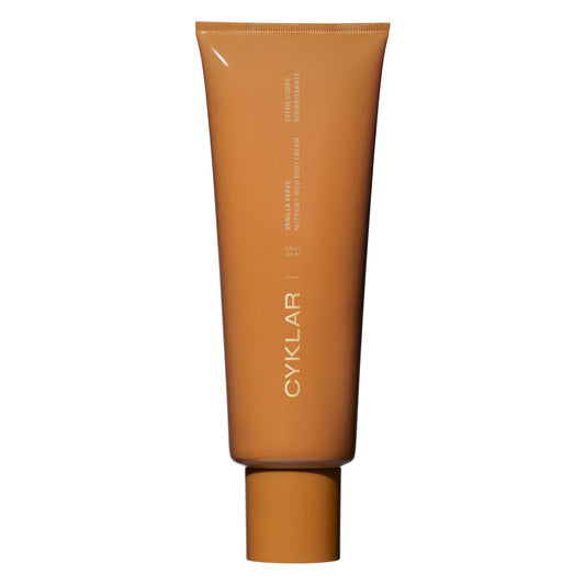 Nutrient Rich Body Cream. Vanilla Verve Nourishing Moisturizer with Niacinamide and Banana Flower Extract. Deep Hydration, Thick Body Lotion, Dry Skin Cream for Women and Men, 8 Fl Oz