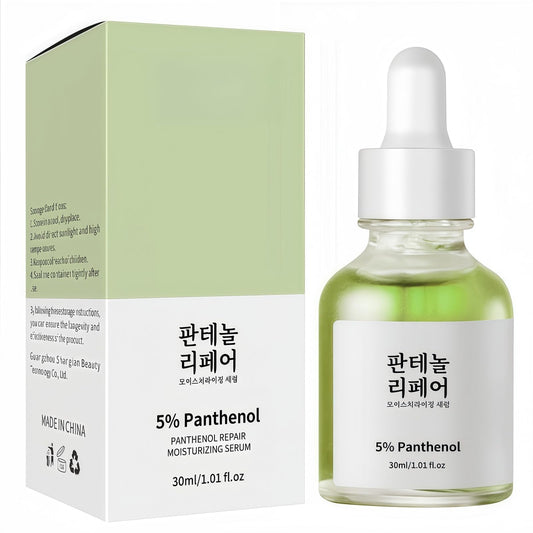 5% Panthenol Serum for Sensitive Skin - Hydrating & Barrier Repair Facial Serum, Calms Redness, Helps Acne Prone Skin, Daily Moisturizer - 30ml /1 oz