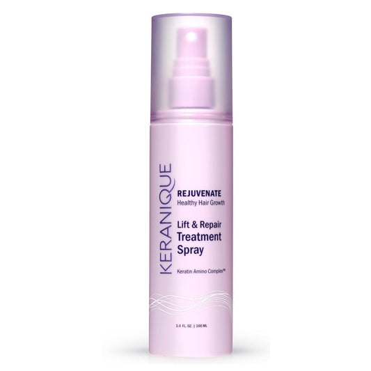 Keranique Lift and Repair Treatment Spray, Keratin Hair Treatment Instant Volume and Body Amino Complex, Free of Sulfates, Dyes and Parabens, Unscented, 3.4 Fl Oz, 1 pack (40041-3.4 fl. oz.)