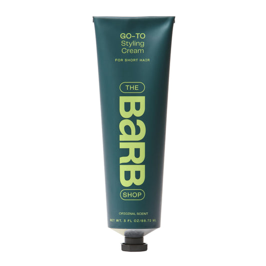 Barb Styling Cream for Women and Men - Soft Hold Hair Styling Cream for Frizz Control and Curl Definition - Lightweight, Natural Finish - Original Scent - 3 fl oz
