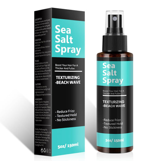 Sea Salt Spray for Hair Men and Women 5 fl oz - Dry Texturizing & Volumizing, Curl and Beach Waves Spray for Hair