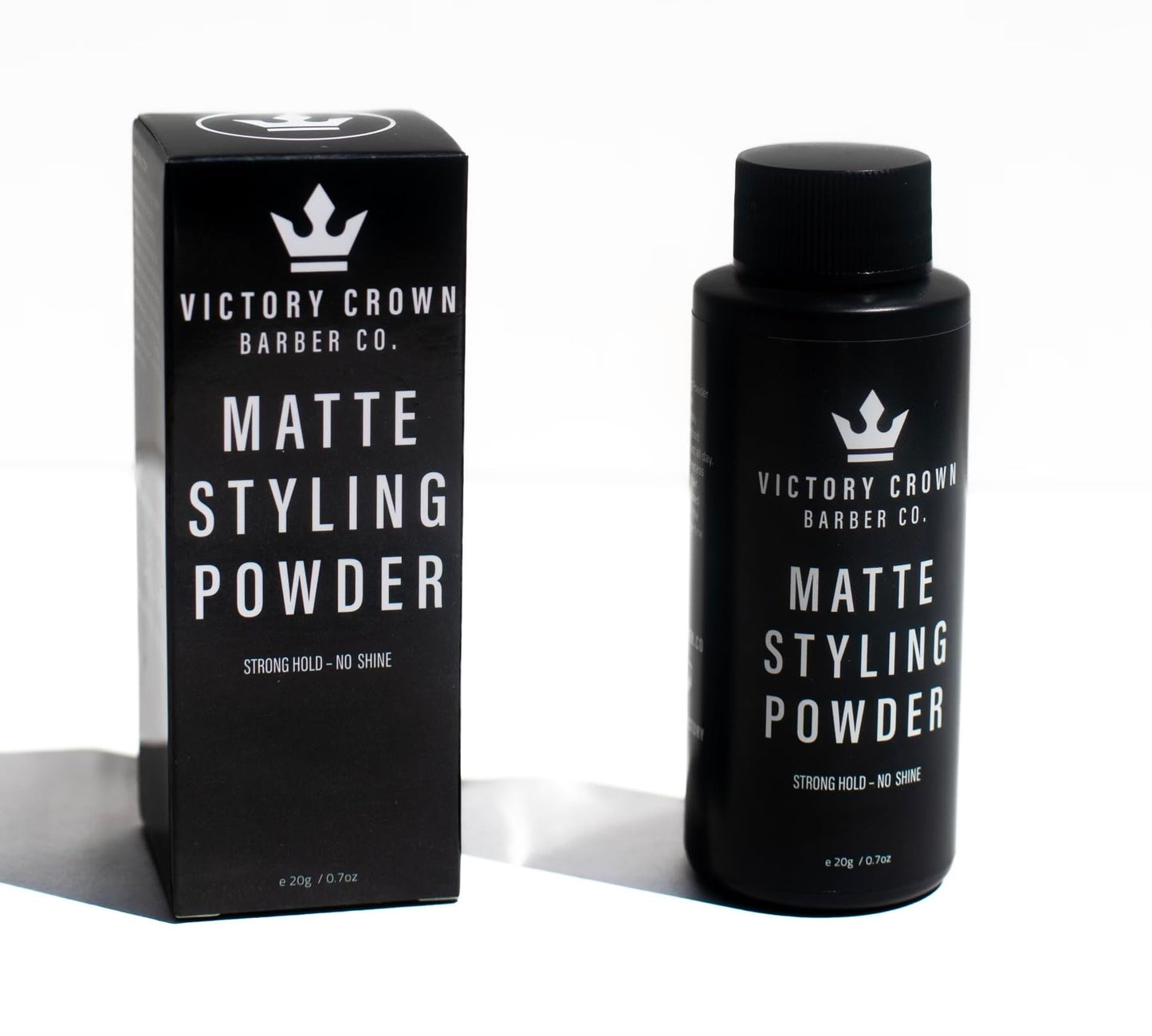 Matte Styling Powder Strong Hold No Shine Volumizing Body-Boosting Hair Powder with a Natural Matte Finish, 0.7 Oz
