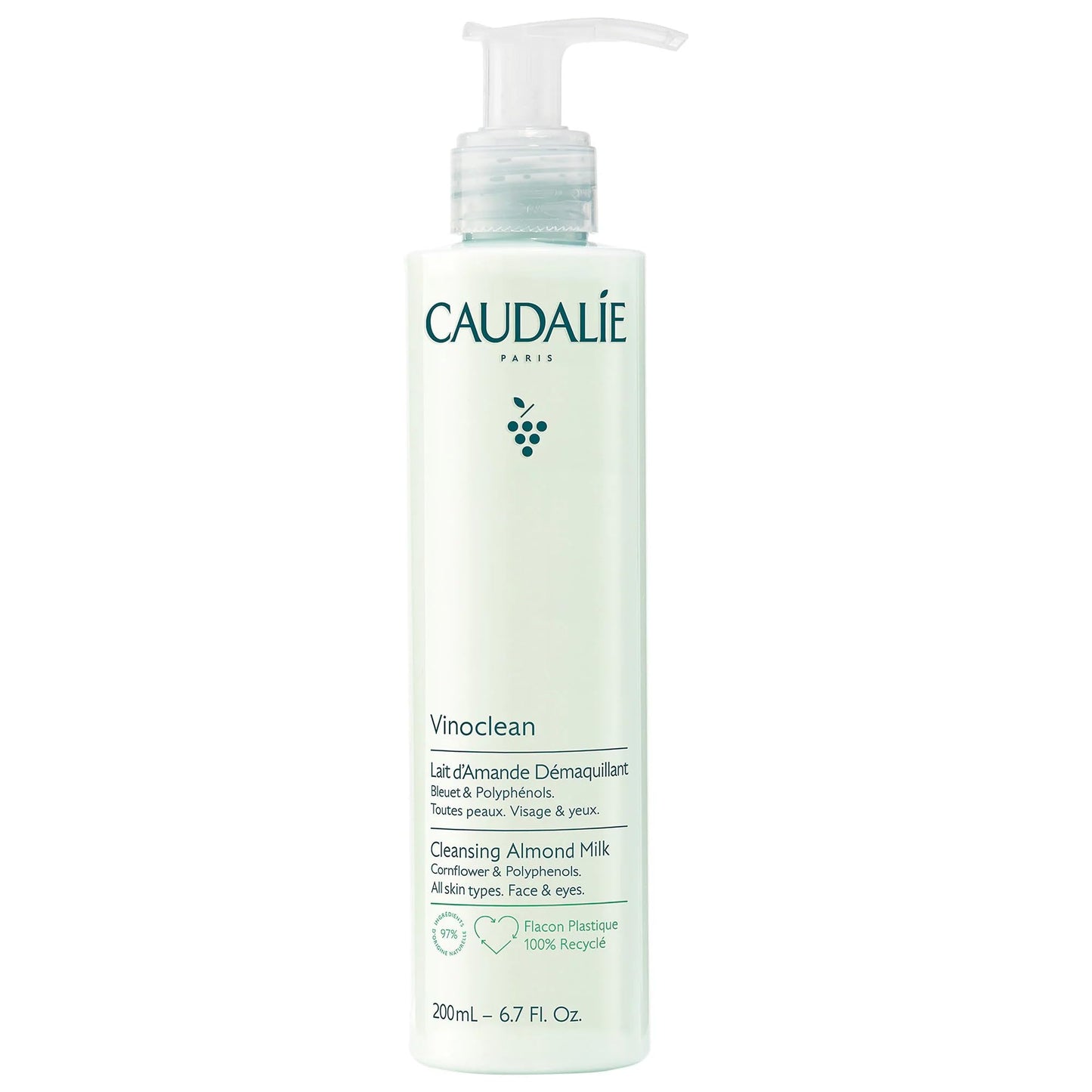 Caudalie Vinoclean Gentle Cleansing Almond Milk - 200 mL