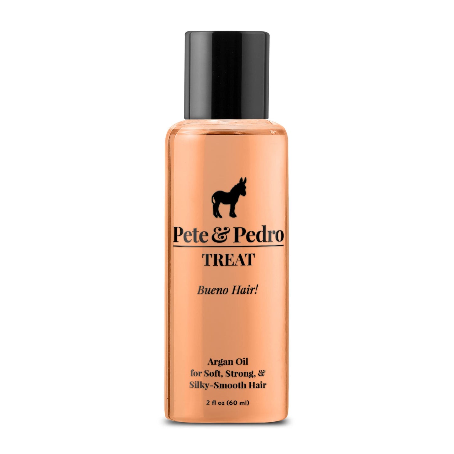 Pete & Pedro TREAT - Argan Oil Moisturizing Hair Treatment | Keeps Hair Soft, Strong, Frizz-Free, Silky, & Shiny | Helps Dry & Damaged Skin, Nails, & Cuticles | As Seen on Shark Tank, 2 oz.