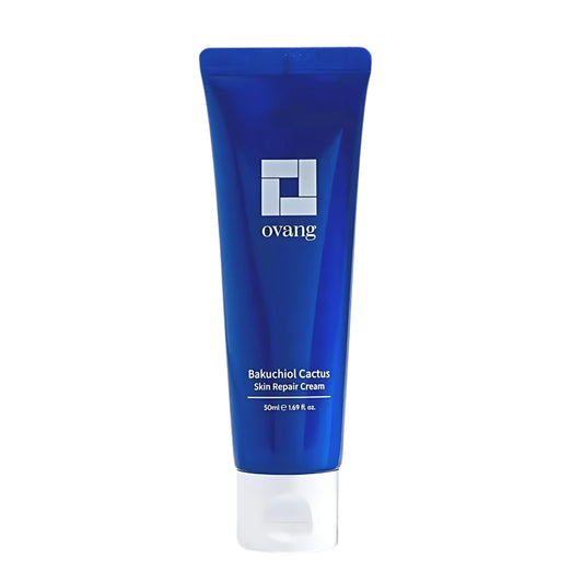 Bakuchiol Cactus Skin Repair Cream Hydrating Moisturizer with Bakuchiol & Cactus Extract Vegan, Cruelty-Free, Nourishing Korean Skincare (50ml / 1.69 fl.oz)