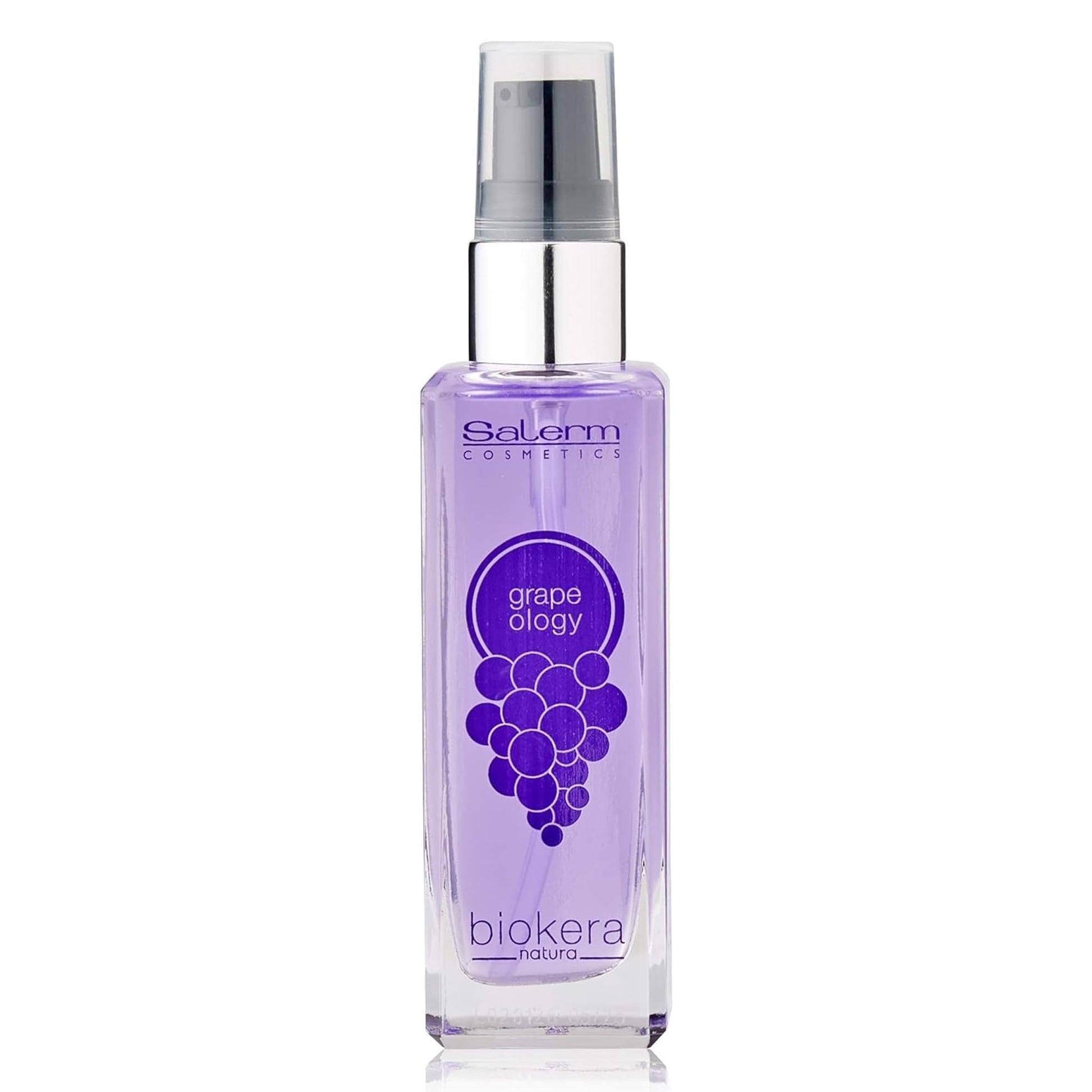 SALERM - Grape Seed Oil - Salerm Grapeology Biokera Natura - 60 ml - Split Ends Repair - Hydrating Serum for Dry and Damaged Hair - Antioxidant - for White or Bleached Hair