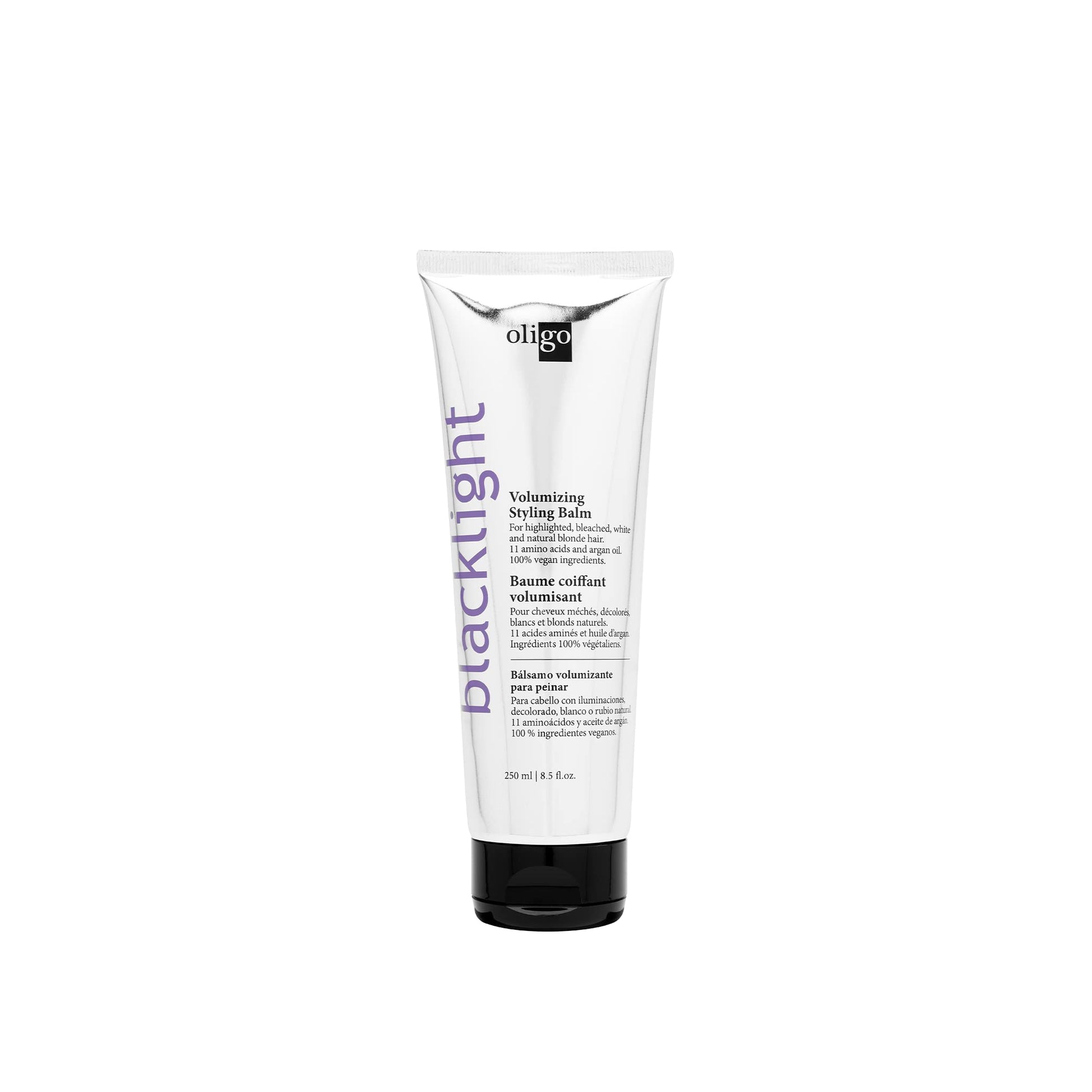 Oligo Professionnel - Blacklight Volumizing Styling Balm - Moisturizing hair cream with frizz control - Volume booster styling balm - Paraben and sulfate free - 8.5 oz