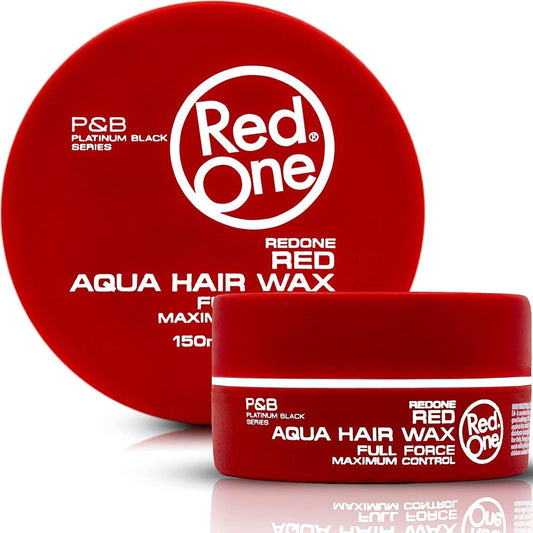 Redone Hair Wax Red 150 ml | Edge Control | Ultra Hold | Hair Wax for Men and Women | Strawberry Fragrance | Maximum Control