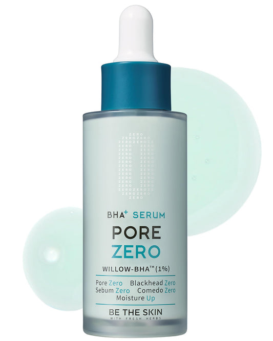 BHA+ Pore Zero Advanced Serum - AHA BHA Face Serum for Intense Pore Care and Sebum Control - Pore Minimizer for Acne Blackheads Open Pores, 1.01 fl.oz.