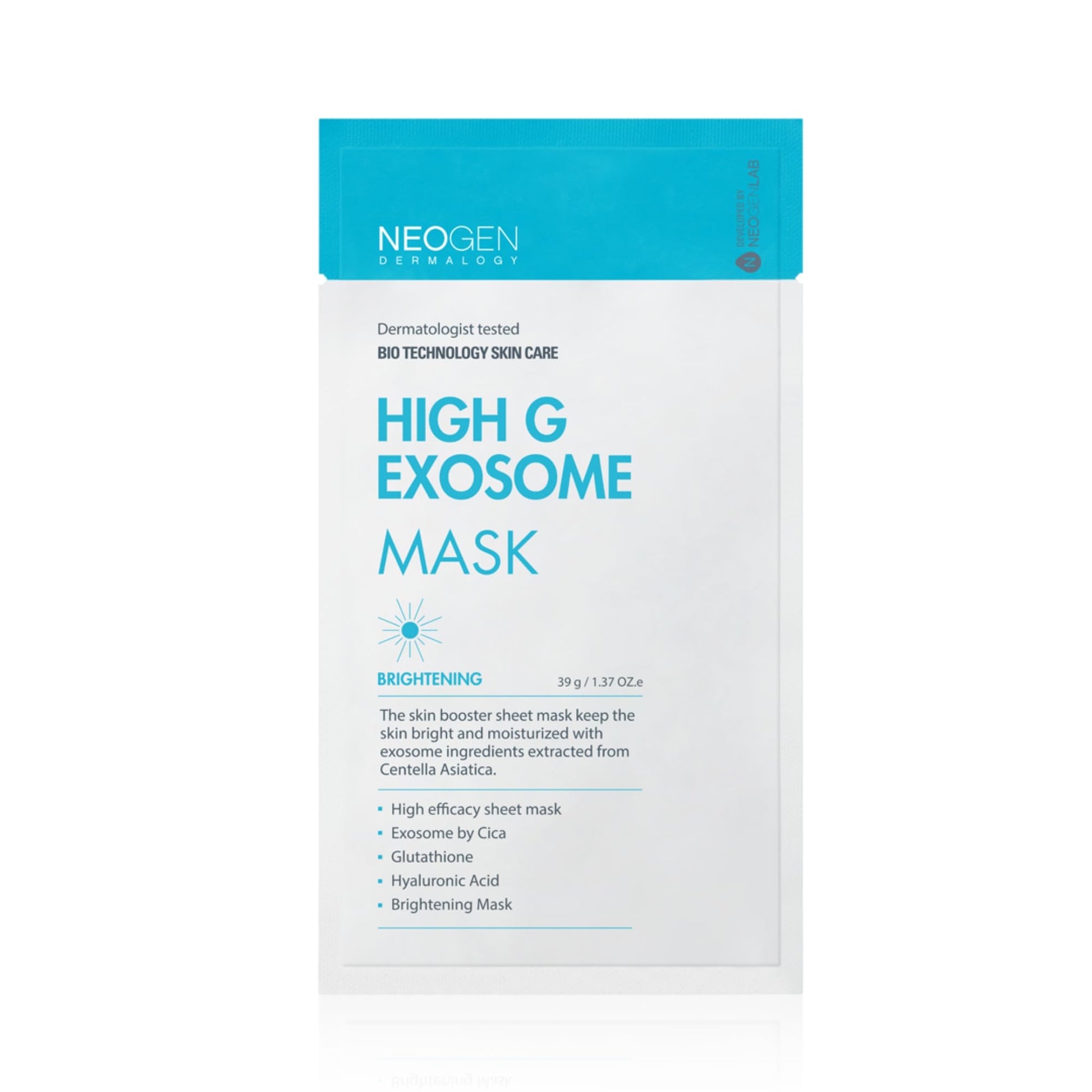 NEOGEN DERMALOGY High G Exosome Mask Sheet (39g. 5 sheets)