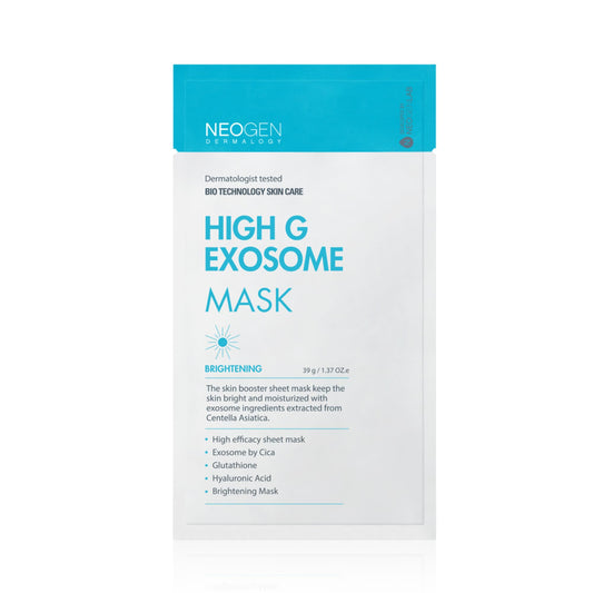 NEOGEN DERMALOGY High G Exosome Mask Sheet (39g. 5 sheets)