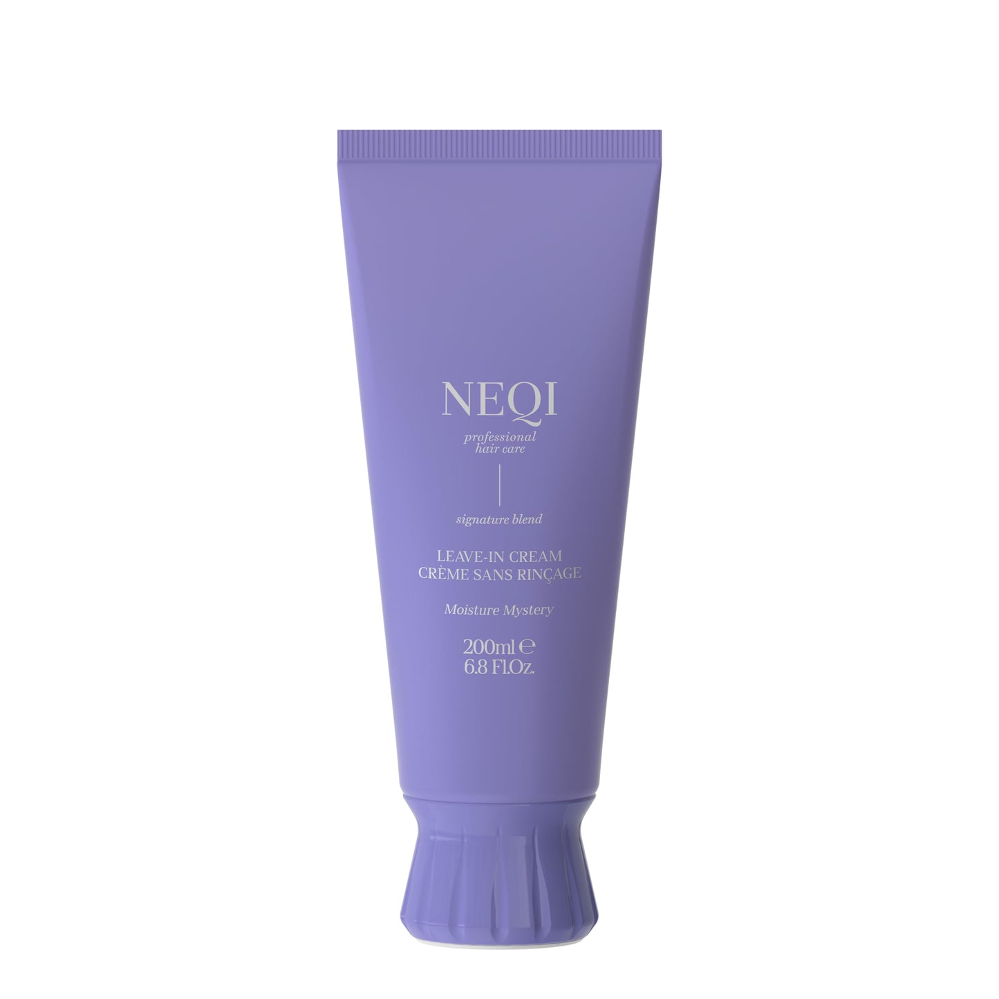 neqi - MOISTURE MYSTERY Leave-In Cream 200ml Moisturizing Hair Care with Heat Protection, Anti-Frizz, Vegan, Sulfate-Free, For All Hair Types, Professional Performance