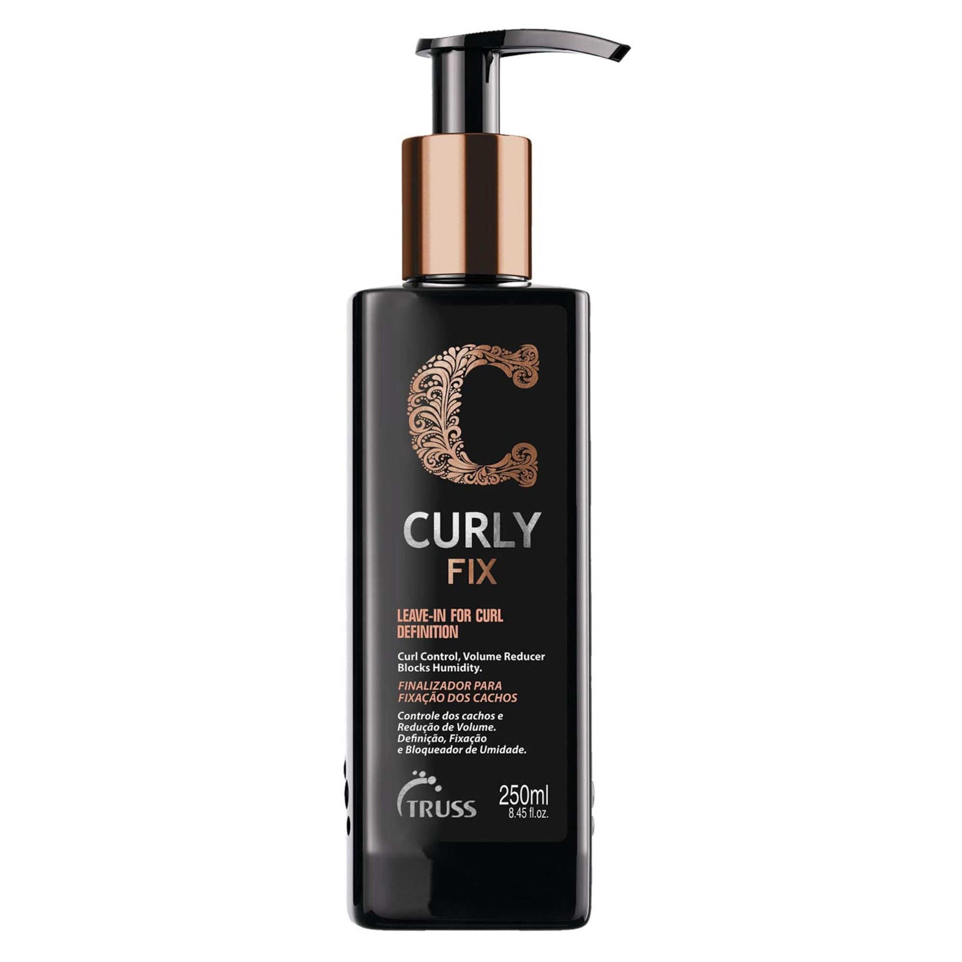 TRUSS Curly Fix - Leave-in Curl Defining Cream - Medium Hold, Controls Frizz and Reduces Volume for Defined Curls All Day