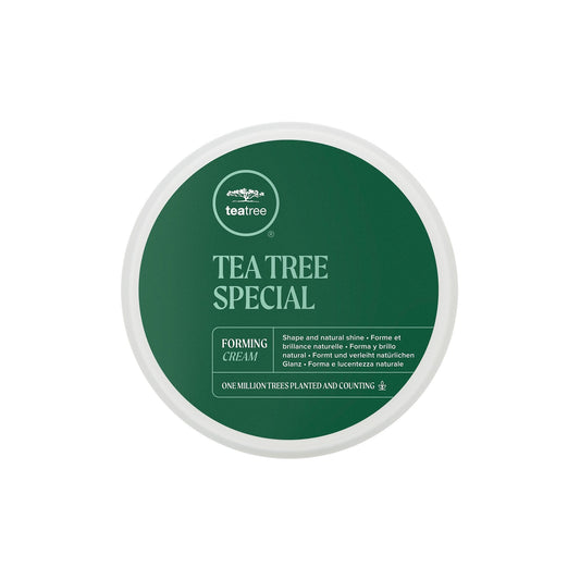 Tea Tree Forming Cream, Flexible Hold, Natural Shine Finish, For All Hair Types, Especially Medium to Coarse, 3 oz