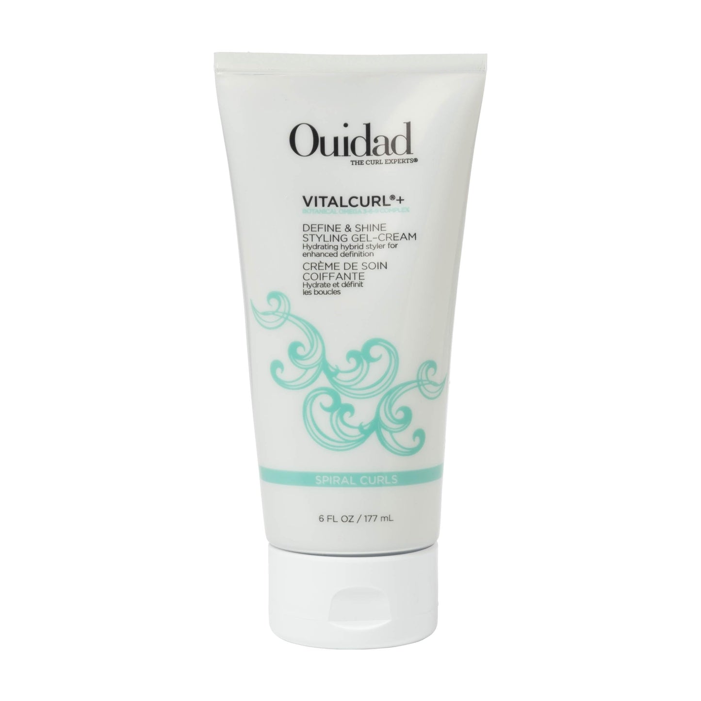 OUIDAD VitalCurl+ Define & Shine Styling Gel Cream, 6oz