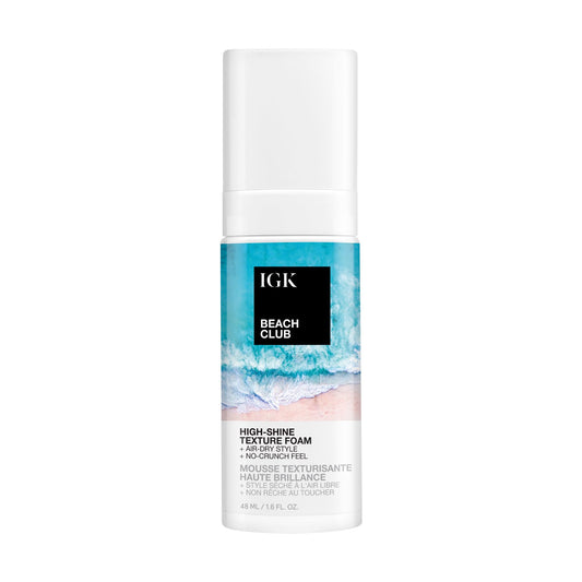 IGK BEACH CLUB High-Shine Texture Foam