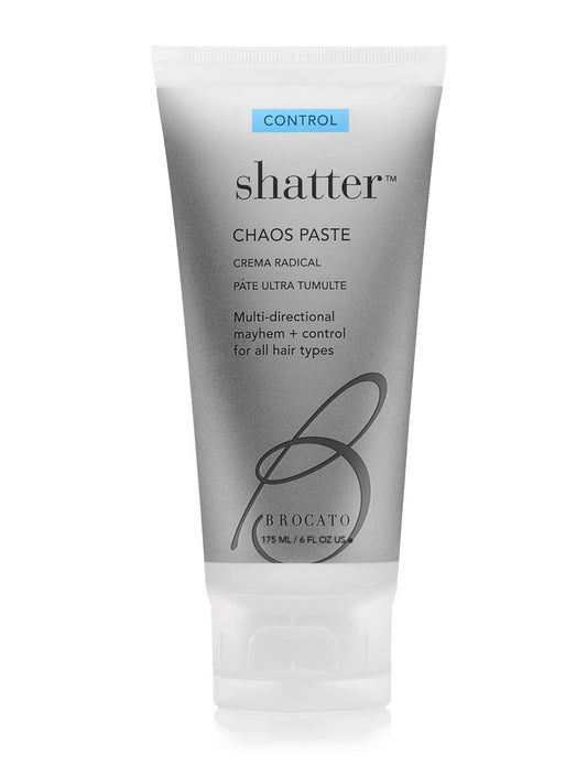 Shatter Chaos Hair Paste, 6 Oz | Molding Styling Gel for Men & Women with All Hair Types | Shaping & Sculpting Mousse for Salon Quality Hairdos | Apply to Wet, Dry or Heat Styled Hair