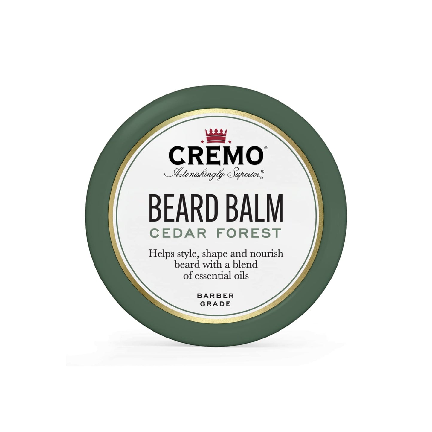 Cremo Styling Beard Balm, Forest Blend, Nourishes, Shapes And Moisturizes All Lengths Of Facial Hair, 2 Ounce (Packaging May Vary)