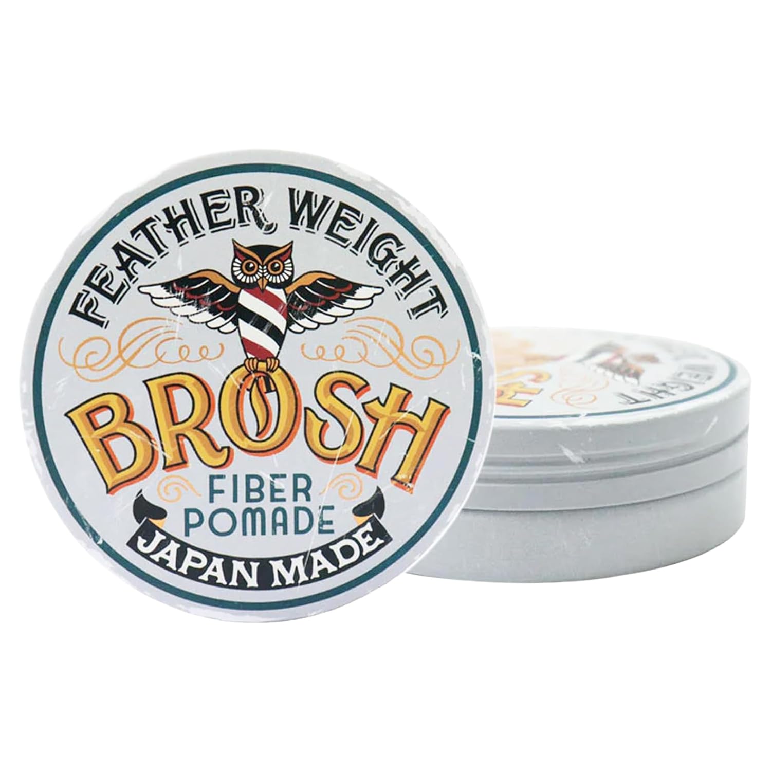 Feather Weight Fiber Pomade with Flexible Hold & Matte Texture, Weightless Water-Based Hair Styling Clay for Men, 1.4 Oz Travel Size