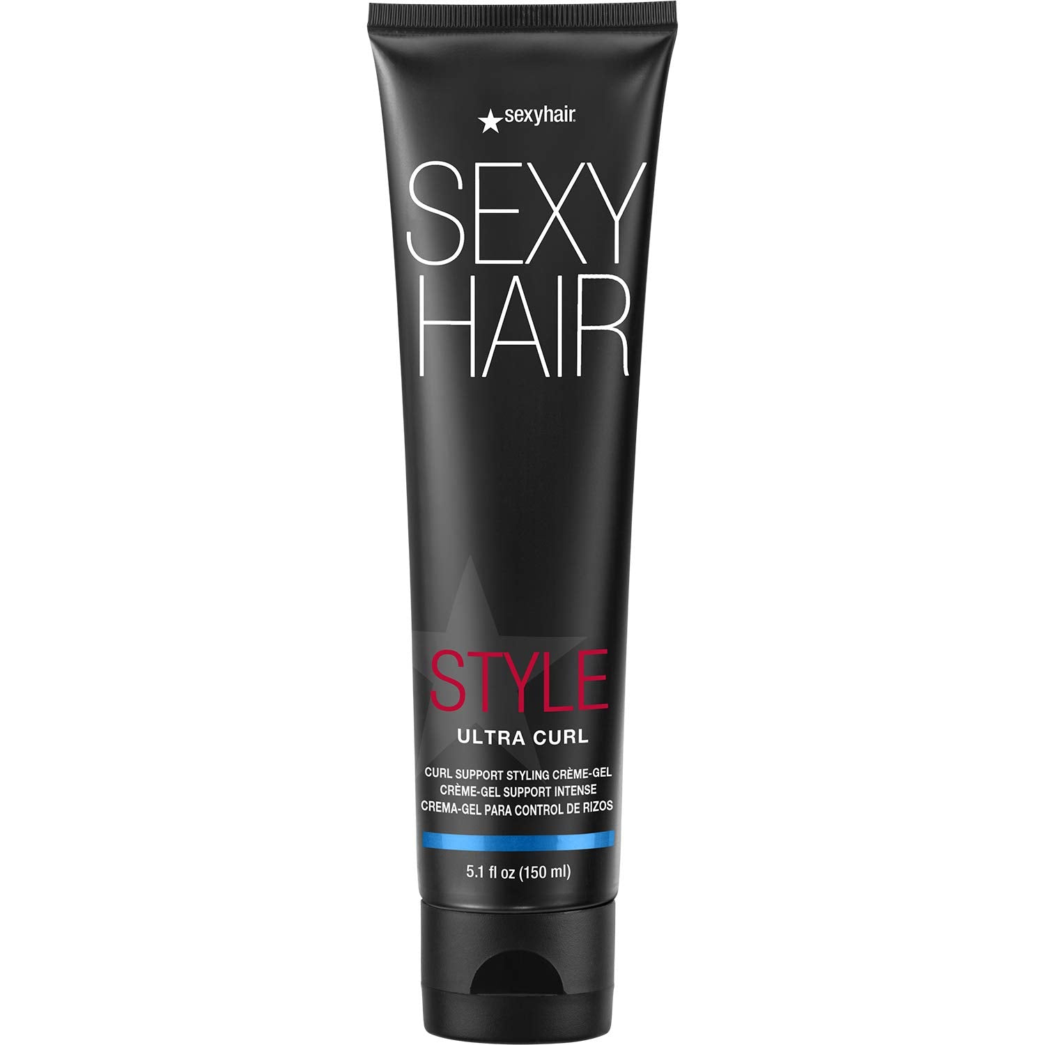 SexyHair Style Ultra Curl Support Styling Cr�me-Gel, 5.1 Oz | High Control | Adds Definition and Long-Lasting Shape