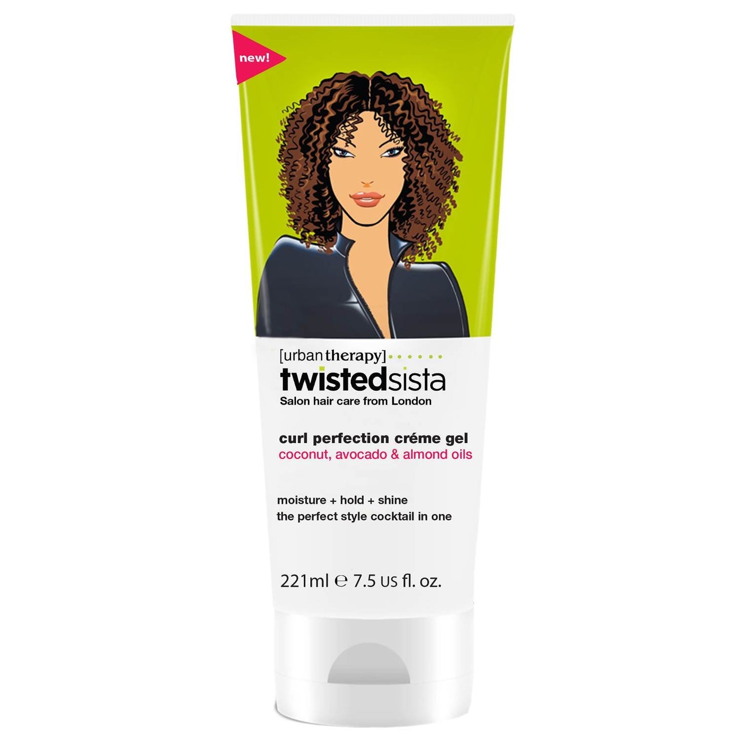 Twisted Sista Curl Perfection CrŽme Gel - NEW Coconut Avocado formula