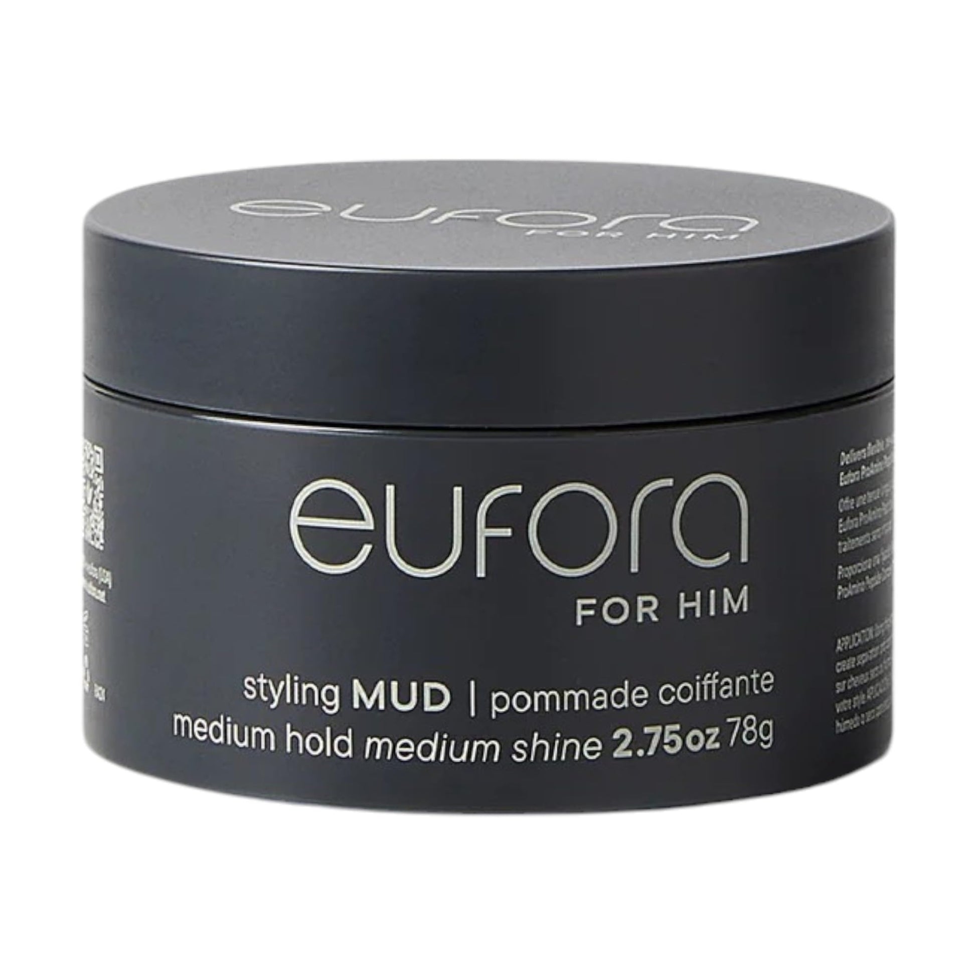 Eufora Styling Styling Mud Pommade for Him, Medium Hold, 2.75 Oz