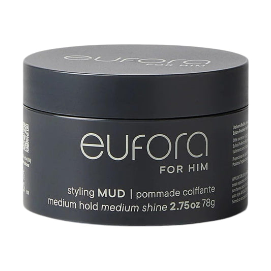 Eufora Styling Styling Mud Pommade for Him, Medium Hold, 2.75 Oz